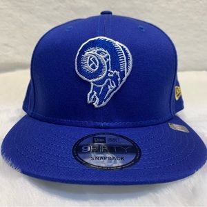 Los Angeles Rams New Era 9Fifty Basic Blue Adjustable Snapback Hat